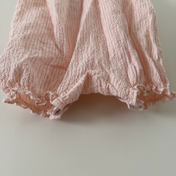 Konges Sløjd Baby Girls Ellie Frill Romper in Pink - Picture 6 of 11